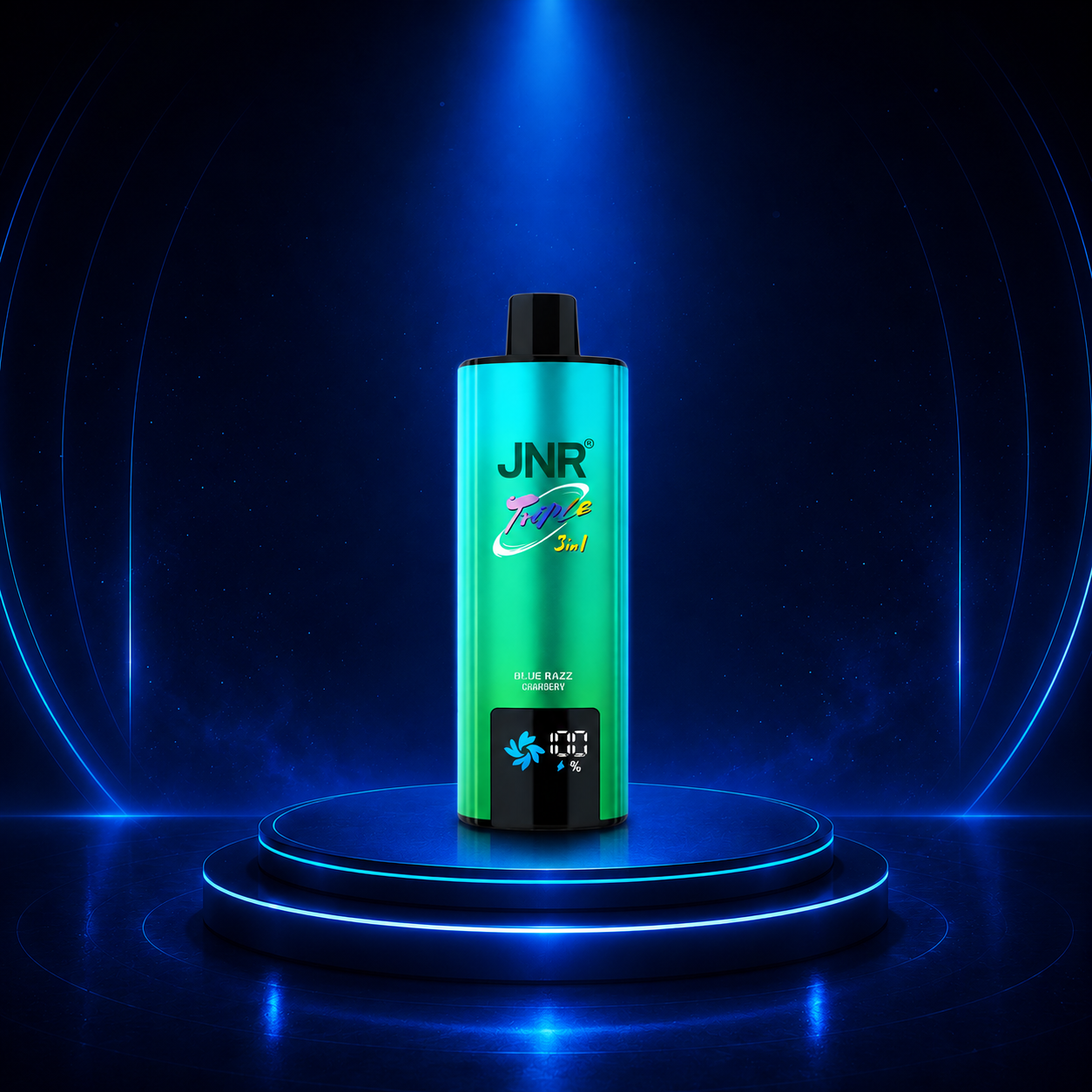 JNR Triple 3 em 1 - vape descartável com 110000 puffs e sabores de vape intensos