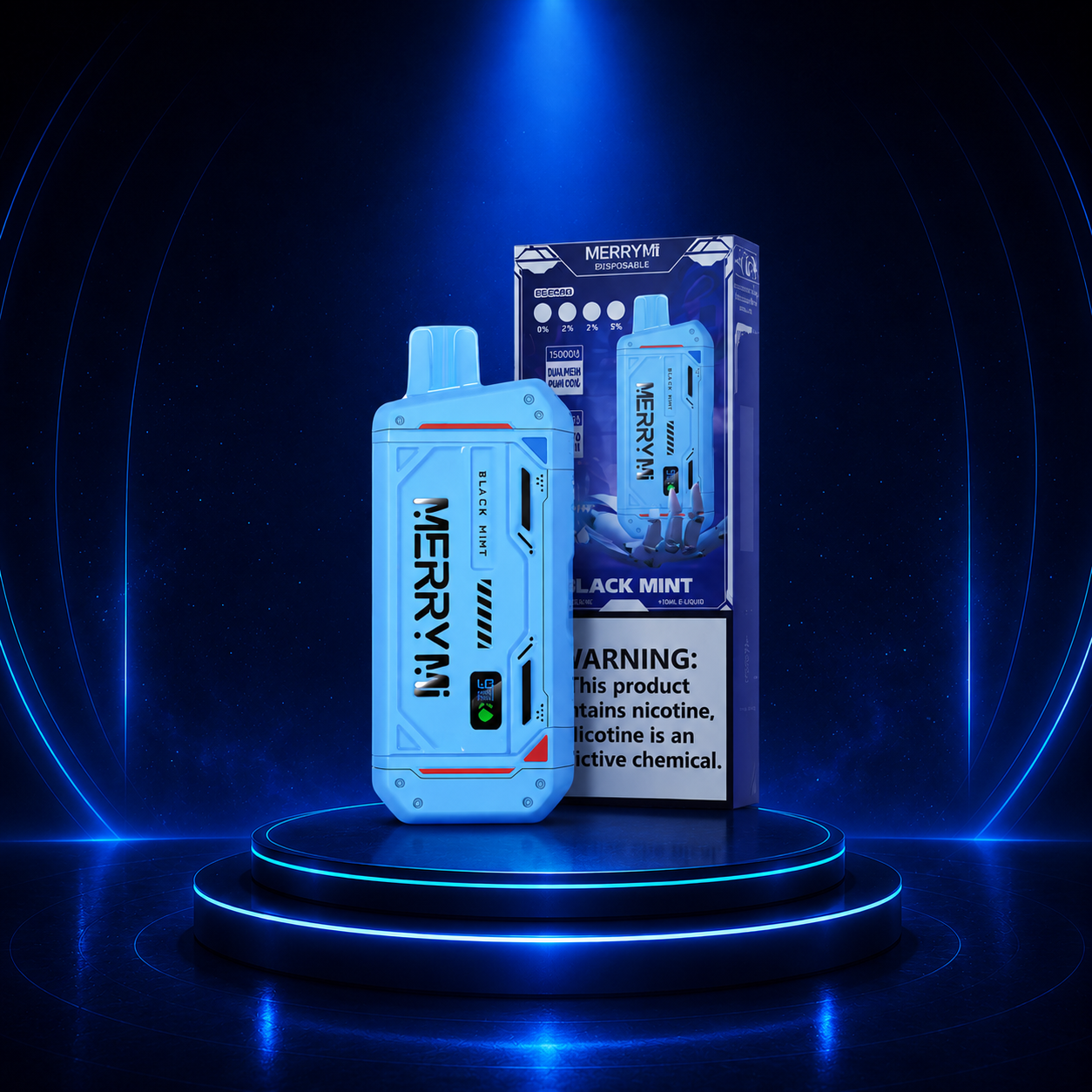 MerryMi M-Mecha 16K 3% - sabores de vape em cigarro eletrónico descartável